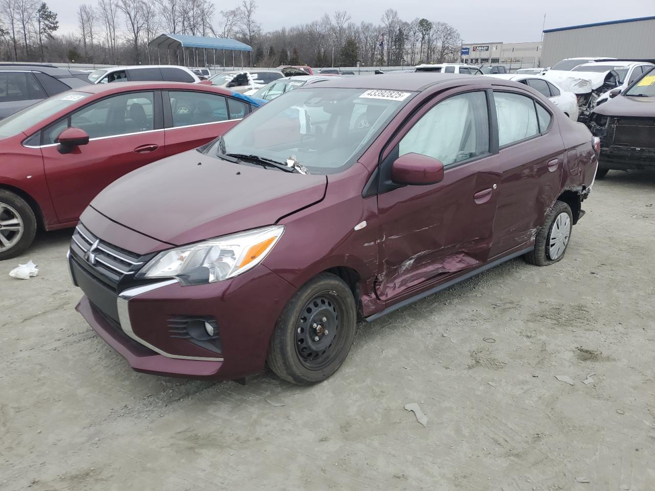 2022 MITSUBISHI MIRAGE G4 ES VIN:ML32FUFJ7NHF00671