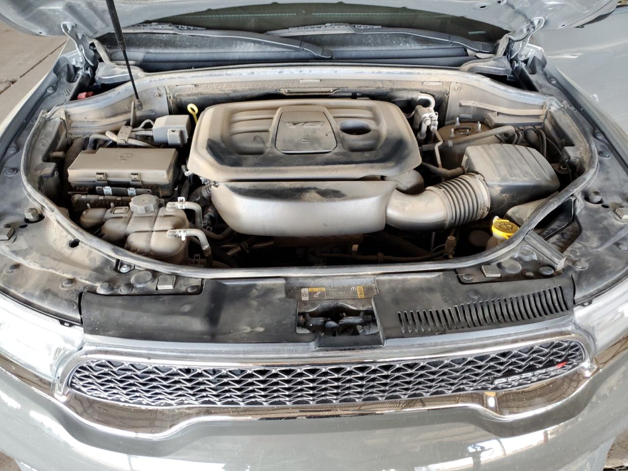 2022 DODGE DURANGO SXT VIN:1C4RDHAG9NC102540