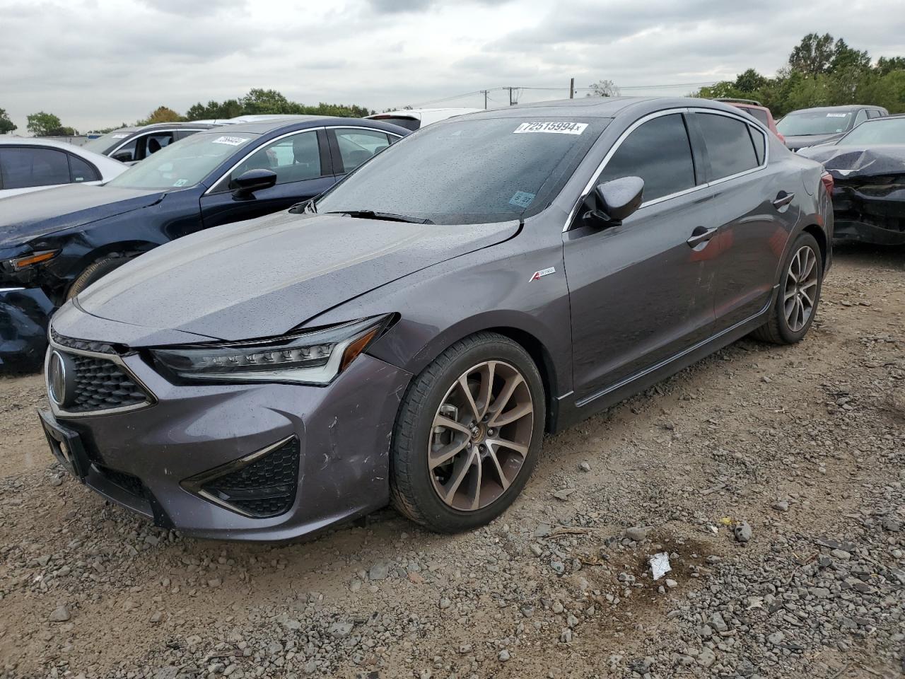 2022 ACURA ILX PREMIUM A-SPEC VIN:19UDE2F81NA008719