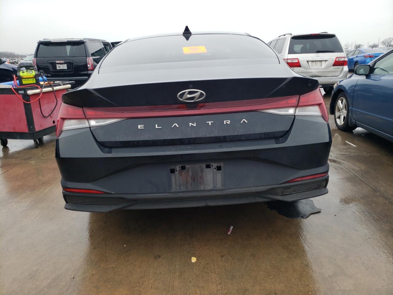 2022 HYUNDAI ELANTRA BLUE VIN:KMHLM4AJ7NU031595