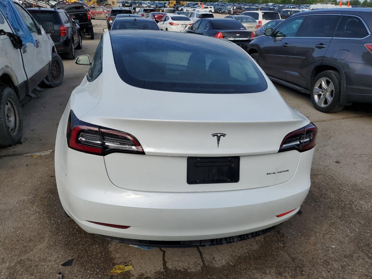 2022 TESLA MODEL 3  VIN:5YJ3E1EBXNF273406