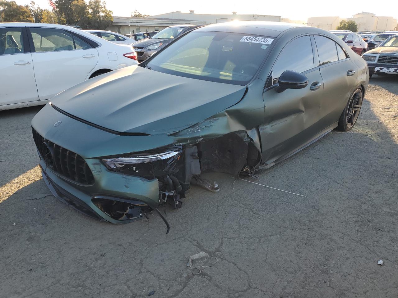 2022 MERCEDES-BENZ CLA 45 AMG VIN:W1K5J5DB1NN323050