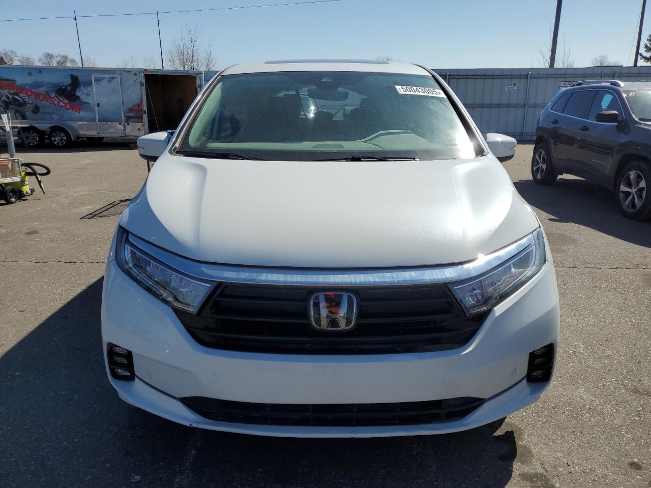 2022 HONDA ODYSSEY TOURING VIN:5FNRL6H84NB018604