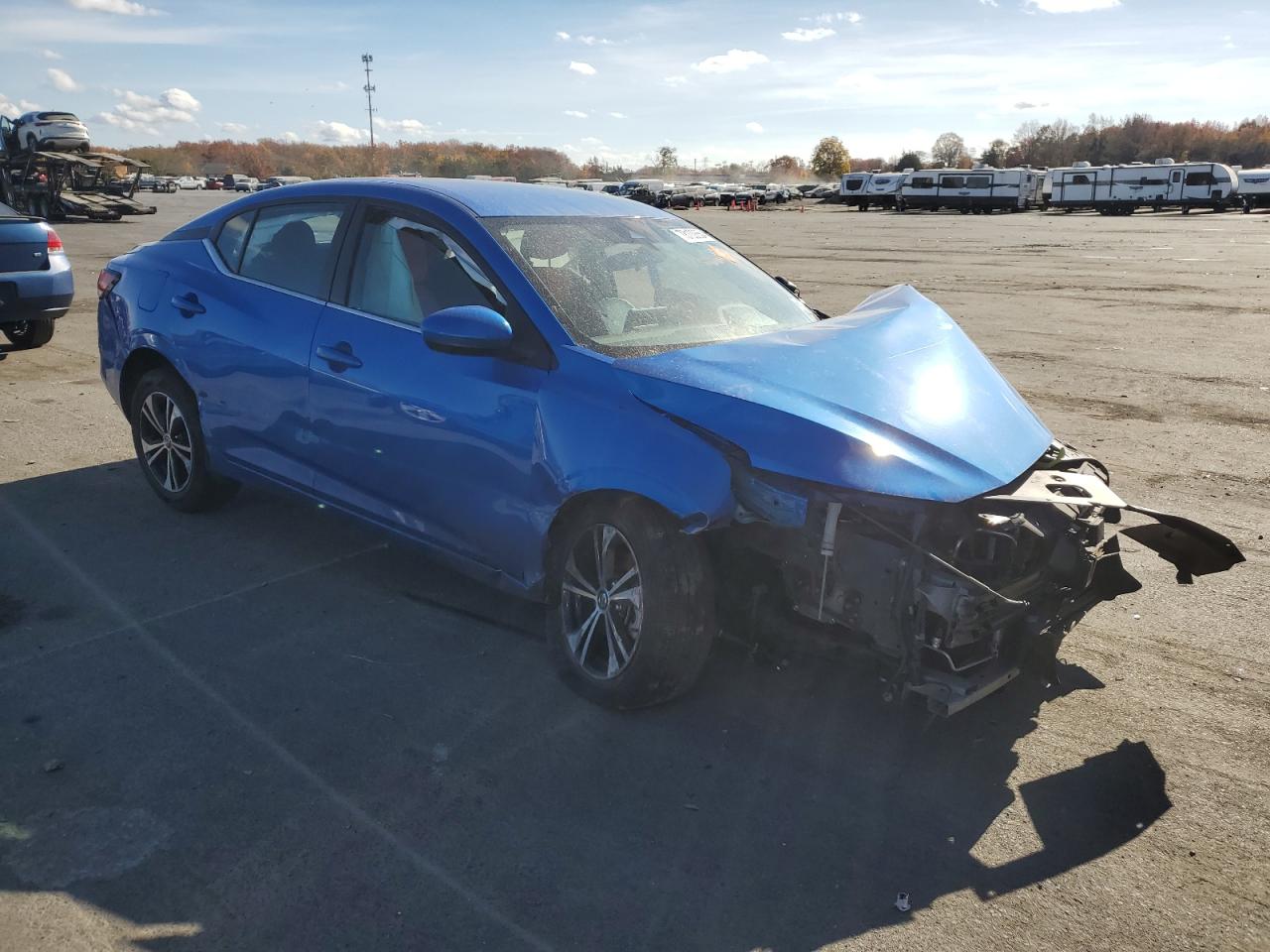 2022 NISSAN SENTRA SV VIN:3N1AB8CV8NY301989
