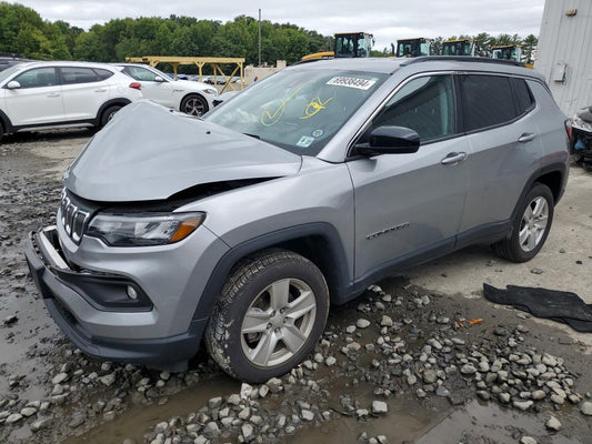 2022 JEEP COMPASS LATITUDE VIN:3C4NJDBB0NT183998