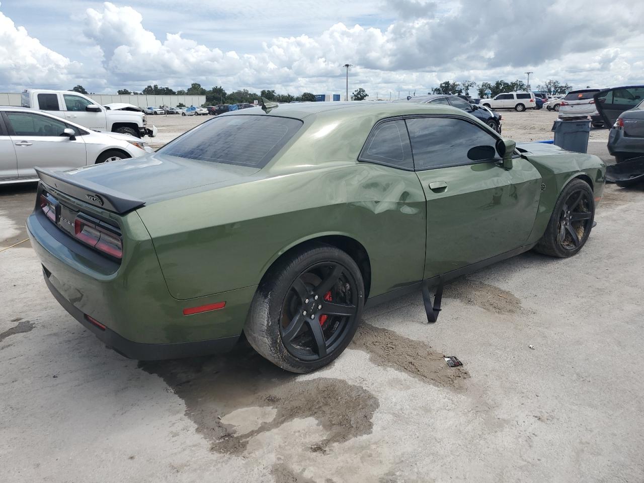 2022 DODGE CHALLENGER SRT HELLCAT REDEYE VIN:2C3CDZL93NH155052