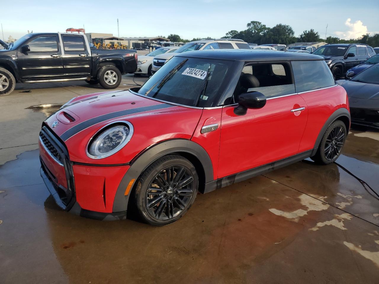 2022 MINI COOPER S VIN:WMW53DH08N2P80119