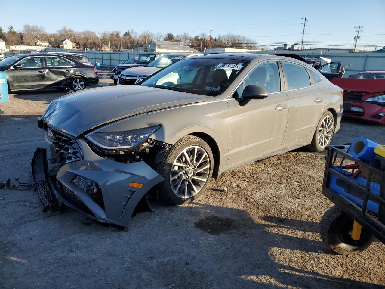 2022 HYUNDAI SONATA LIMITED VIN:KMHL34J2XNA209559