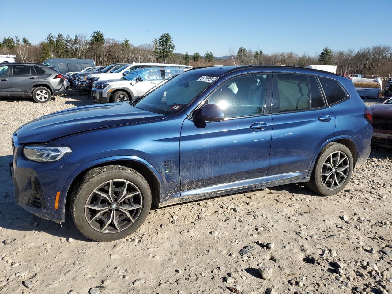 2022 BMW X3 XDRIVE30I VIN:5UX53DP09N9J36655
