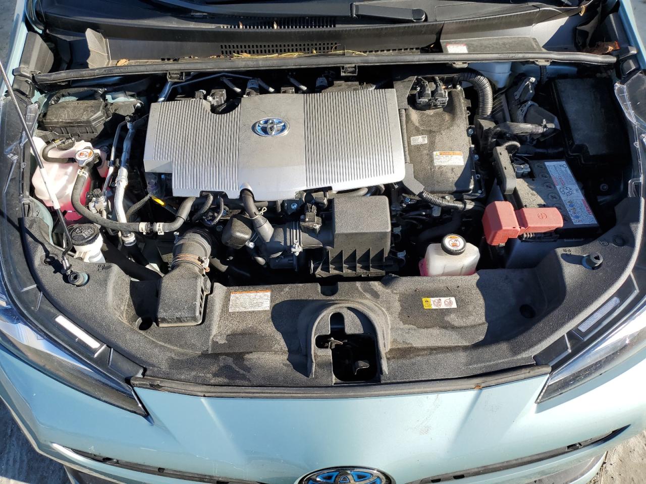 2022 TOYOTA PRIUS NIGHT SHADE VIN:JTDKAMFU8N3180843