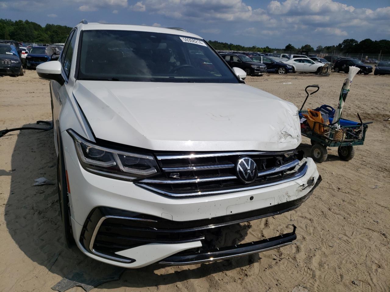 2022 VOLKSWAGEN TIGUAN SEL R-LINE VIN:3VV4B7AX3NM035752