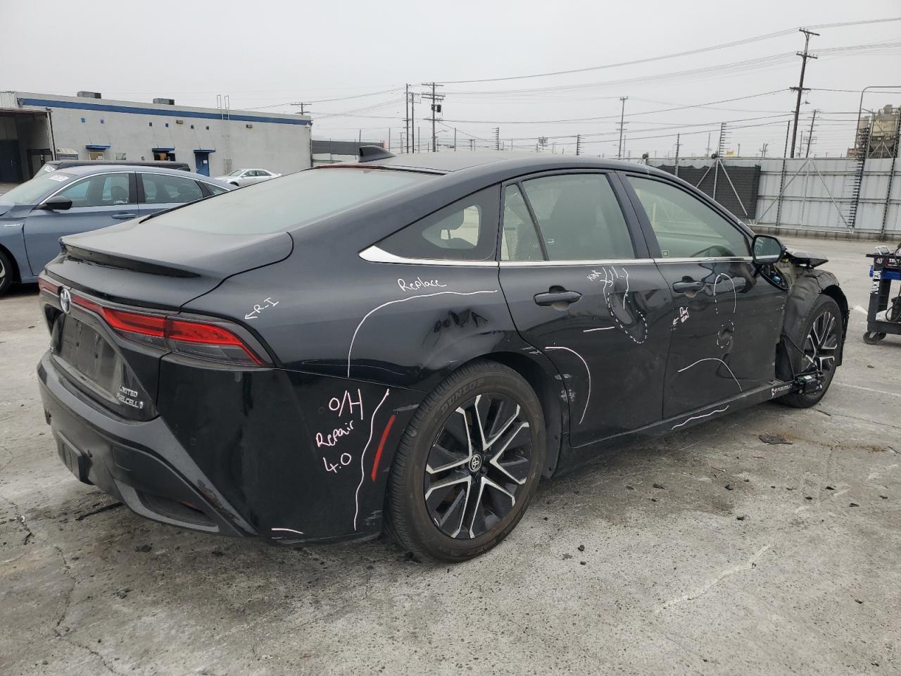 2022 TOYOTA MIRAI LE VIN:JTDAAAAAXNA004234