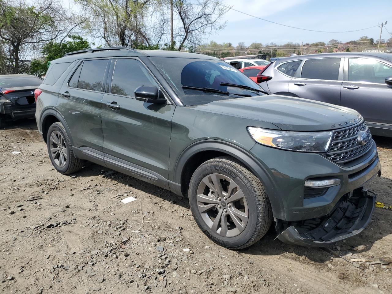 2023 FORD EXPLORER XLT VIN:1FMSK8DH0PGA72203