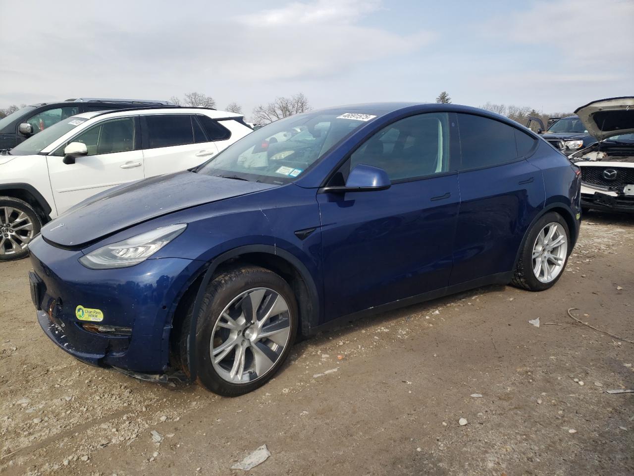 2022 TESLA MODEL Y  VIN:7SAYGDEE9NF384642