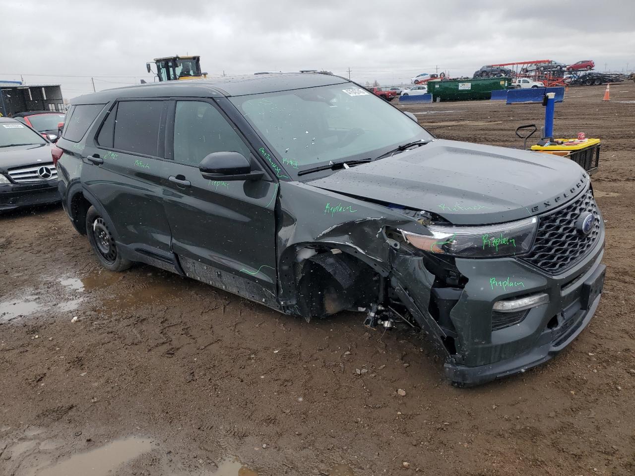 2022 FORD EXPLORER ST VIN:1FM5K8GC6NGB02881