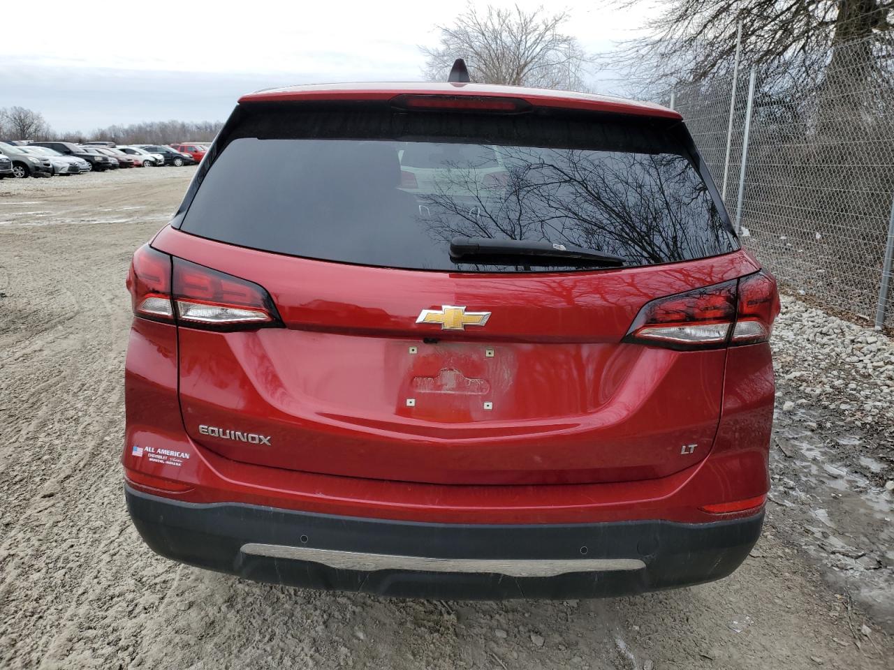 2022 CHEVROLET EQUINOX LT VIN:3GNAXKEVXNL188155