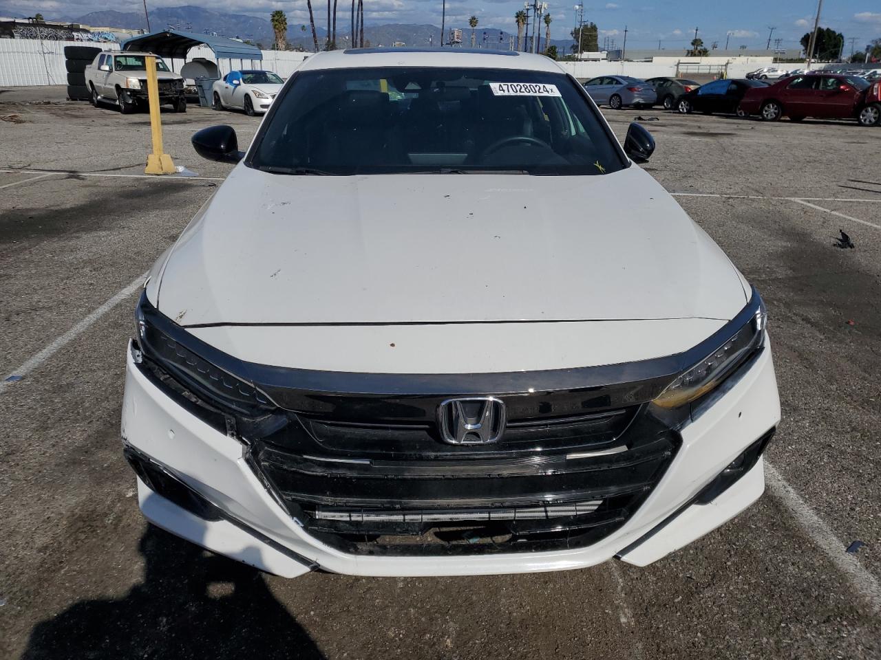 2022 HONDA ACCORD SPORT VIN:1HGCV2F31NA001110