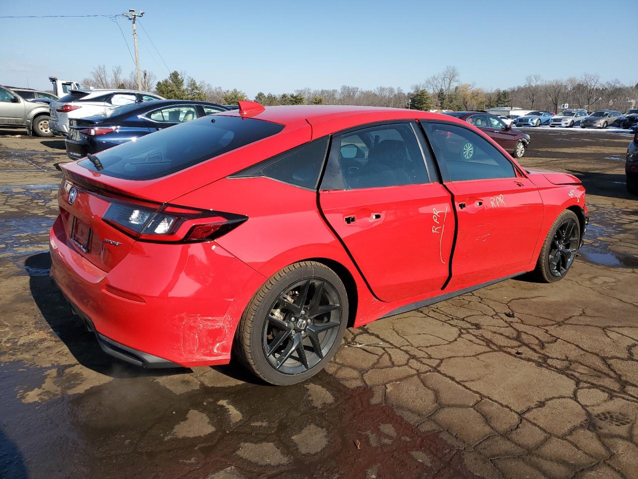 2022 HONDA CIVIC SPORT VIN:19XFL2H88NE021717