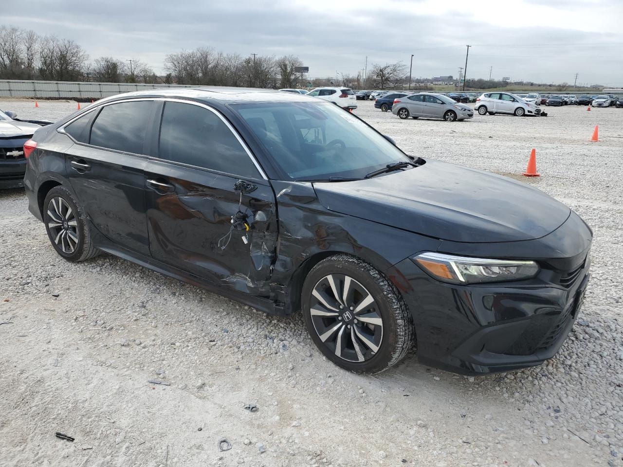 2022 HONDA CIVIC EX VIN:2HGFE1F74NH314146