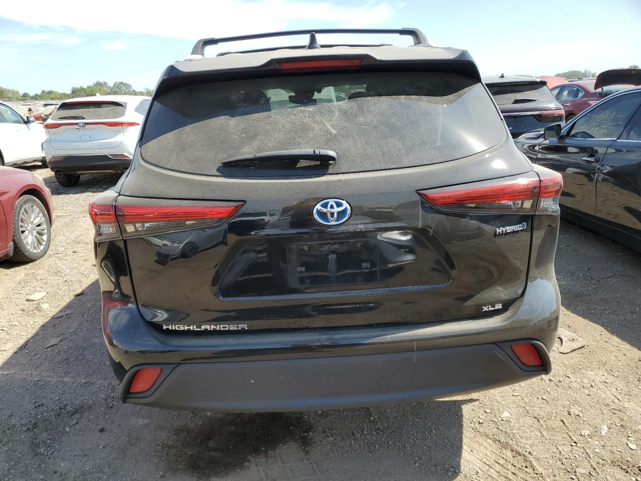2022 TOYOTA HIGHLANDER HYBRID XLE VIN:5TDABRCH1NS545228