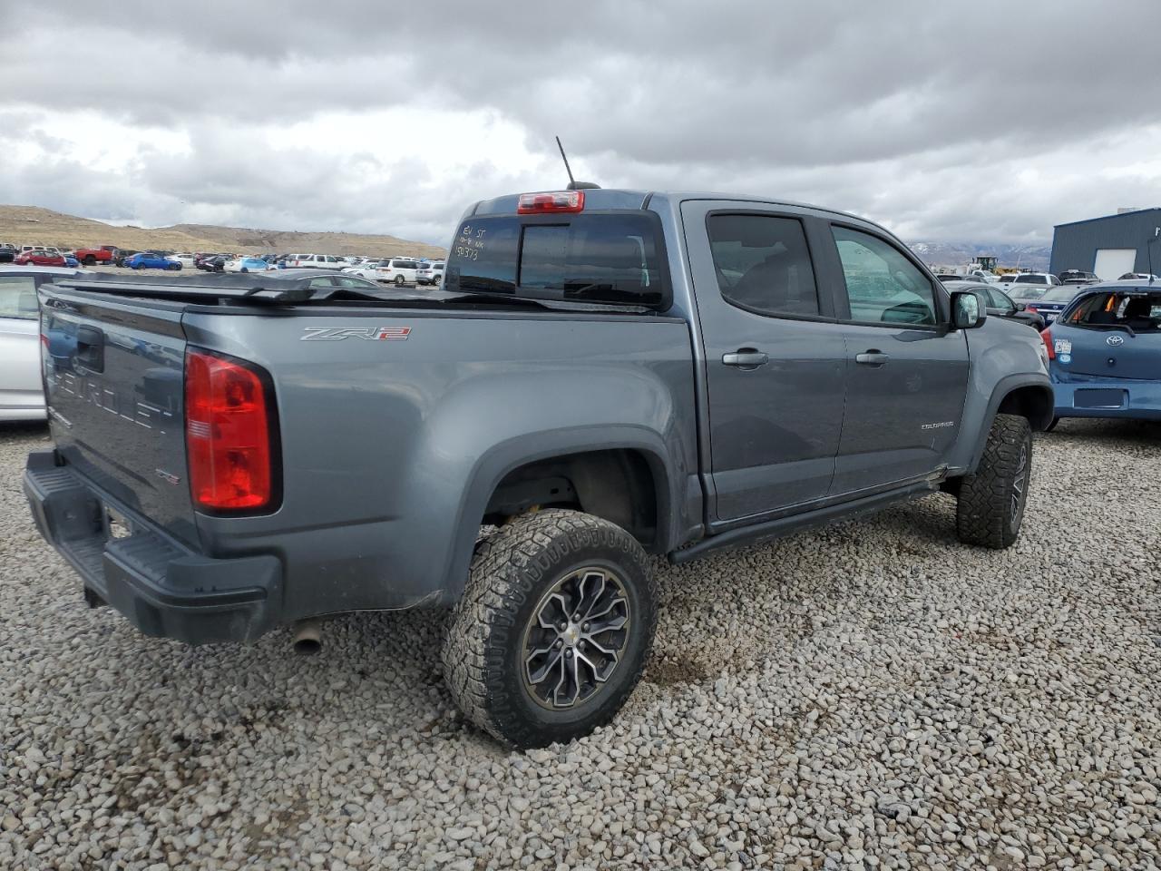 2022 CHEVROLET COLORADO ZR2 VIN:1GCGTEEN7N1150373