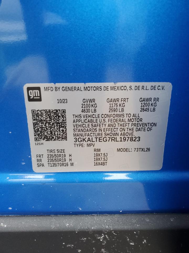 2024 GMC TERRAIN SLE VIN:3GKALTEG7RL197823
