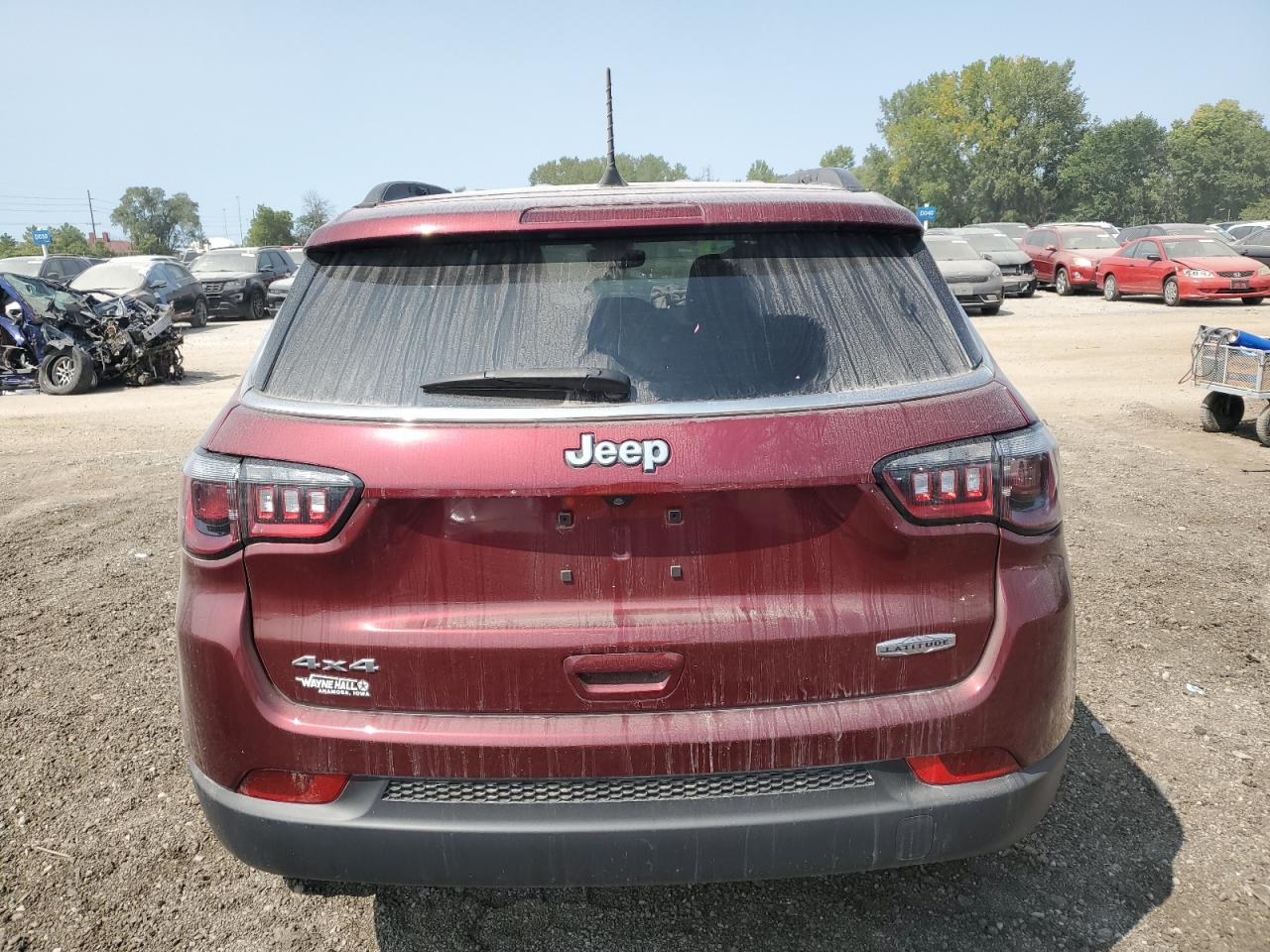 2022 JEEP COMPASS LATITUDE VIN:3C4NJDBB6NT122509