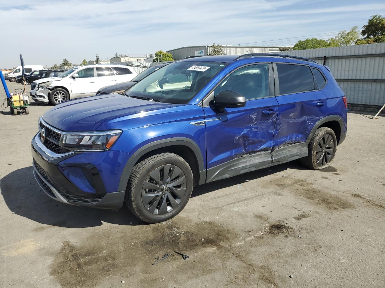 2022 VOLKSWAGEN TAOS S VIN:3VVDX7B23NM075463