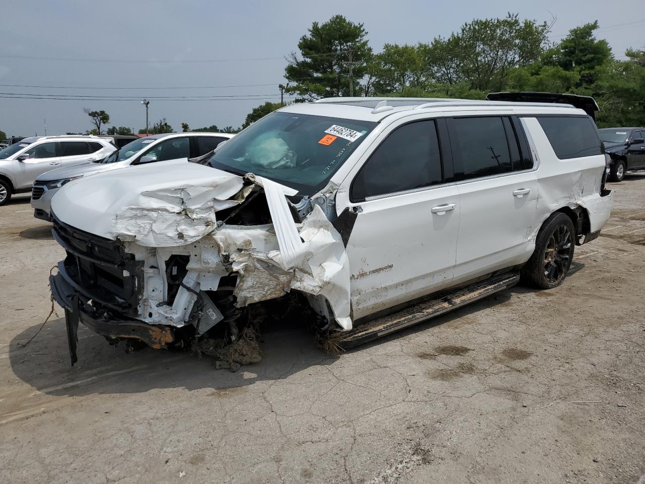 2022 CHEVROLET SUBURBAN K1500 LT VIN:1GNSKCKD2NR284746