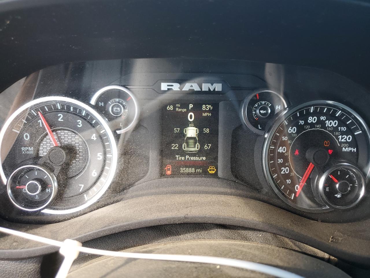 2024 RAM 2500 TRADESMAN VIN:3C6UR5CJXRG140839