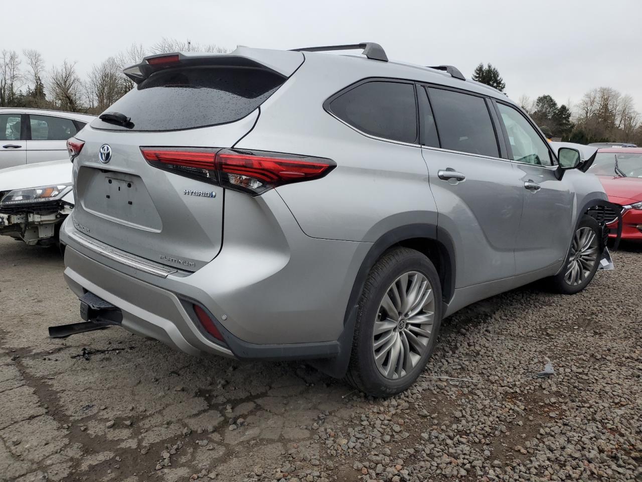 2022 TOYOTA HIGHLANDER HYBRID PLATINUM VIN:5TDEBRCH2NS084378