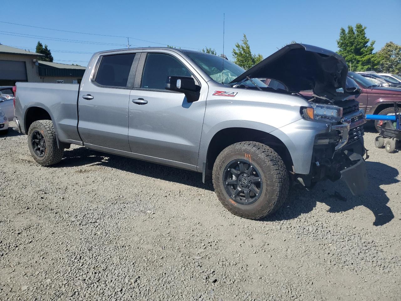 2022 CHEVROLET SILVERADO LTD K1500 RST VIN:1GCUYEET6NZ168092