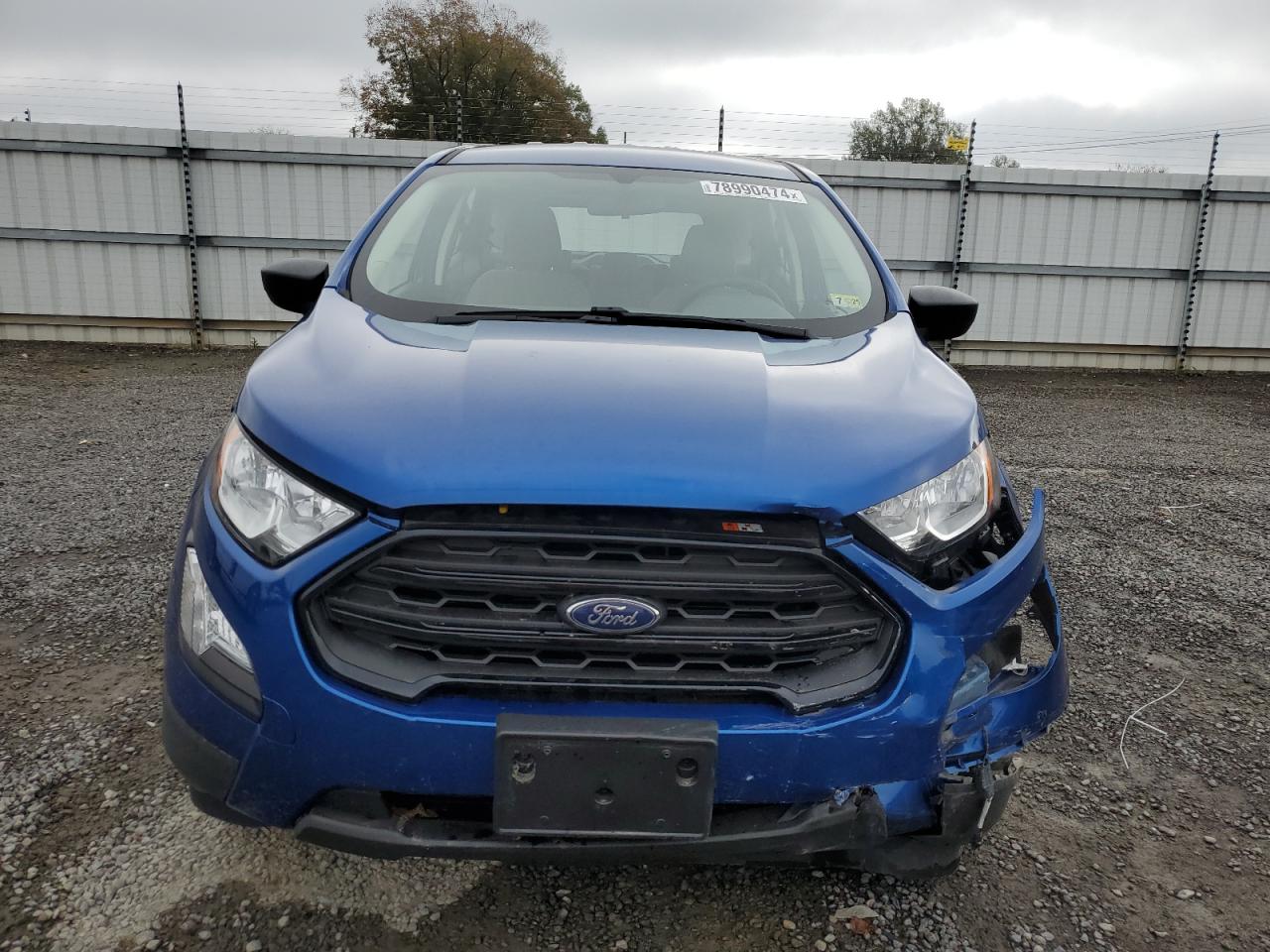 2022 FORD ECOSPORT S VIN:MAJ6S3FL6NC459987