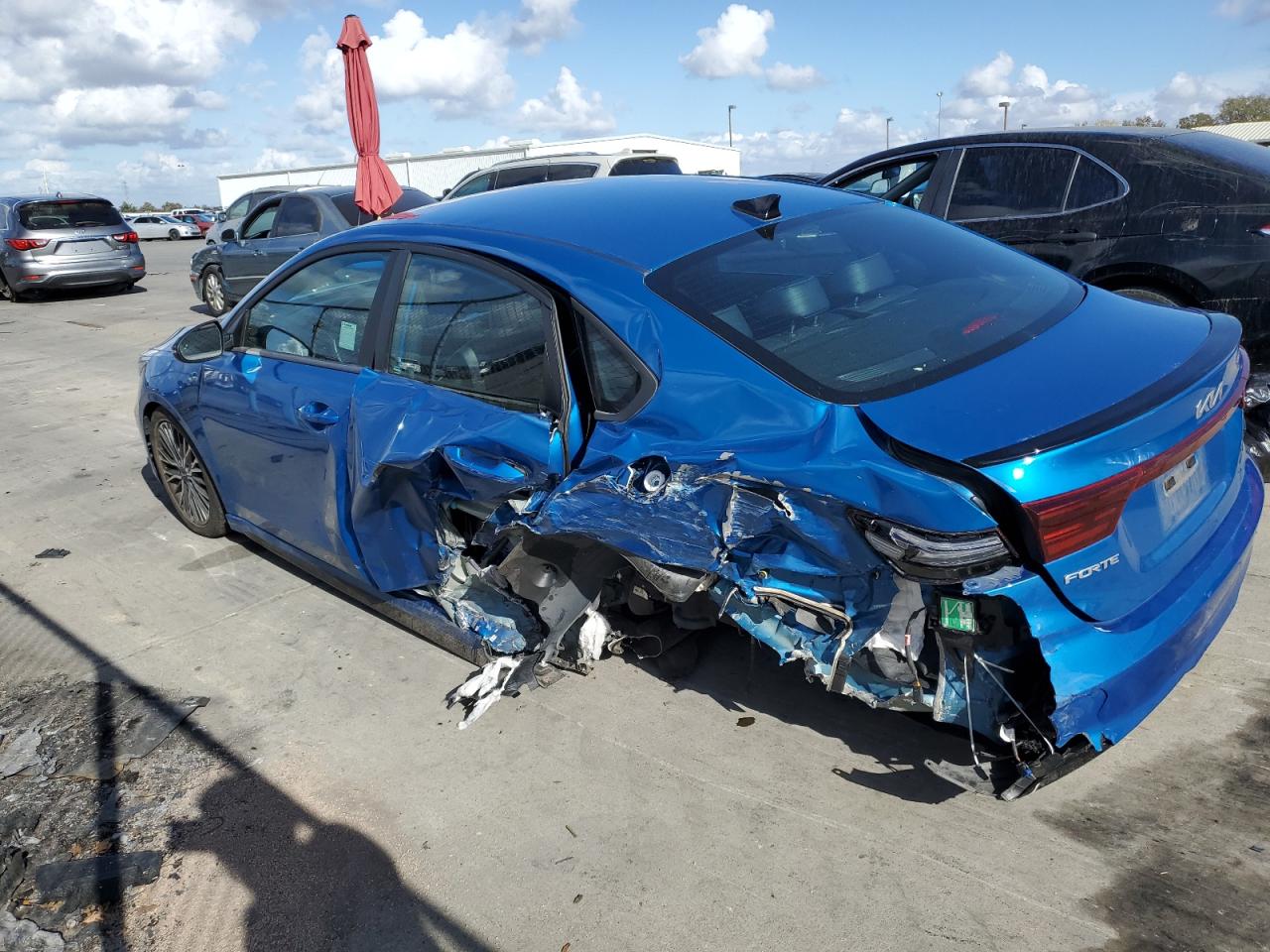 2022 KIA FORTE GT LINE VIN:3KPF54AD9NE471096