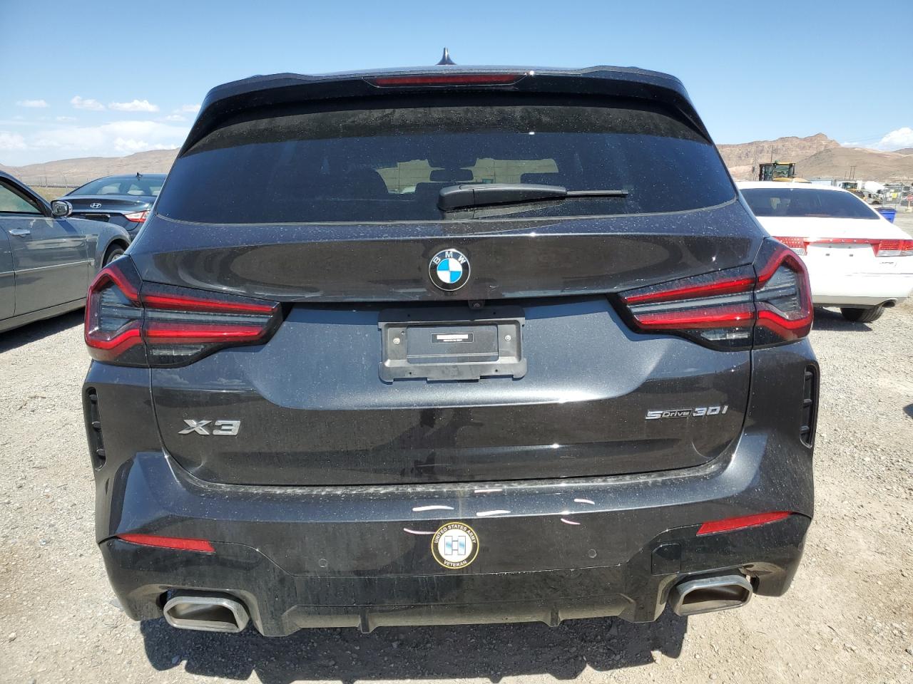 2022 BMW X3 SDRIVE30I VIN:WBX47DP07NN186241