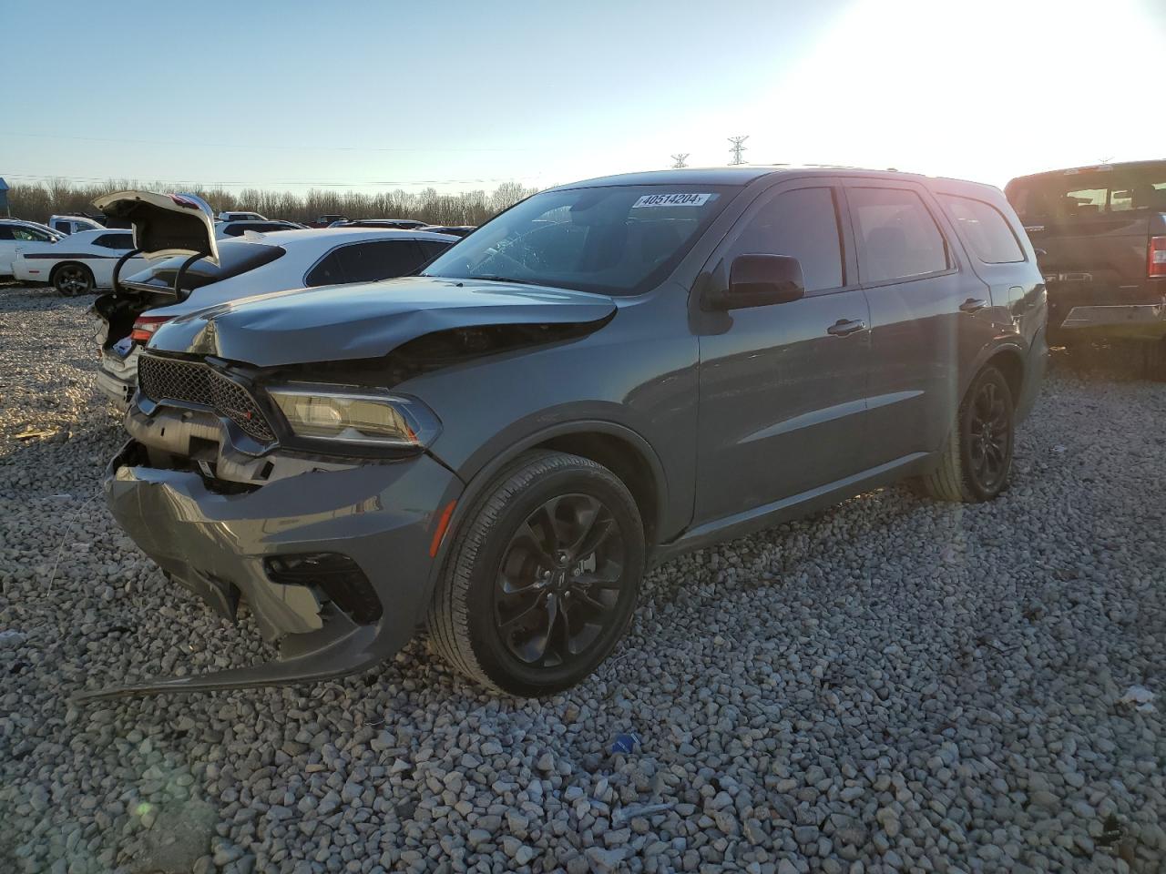 2022 DODGE DURANGO SXT VIN:1C4RDHAG0NC210495