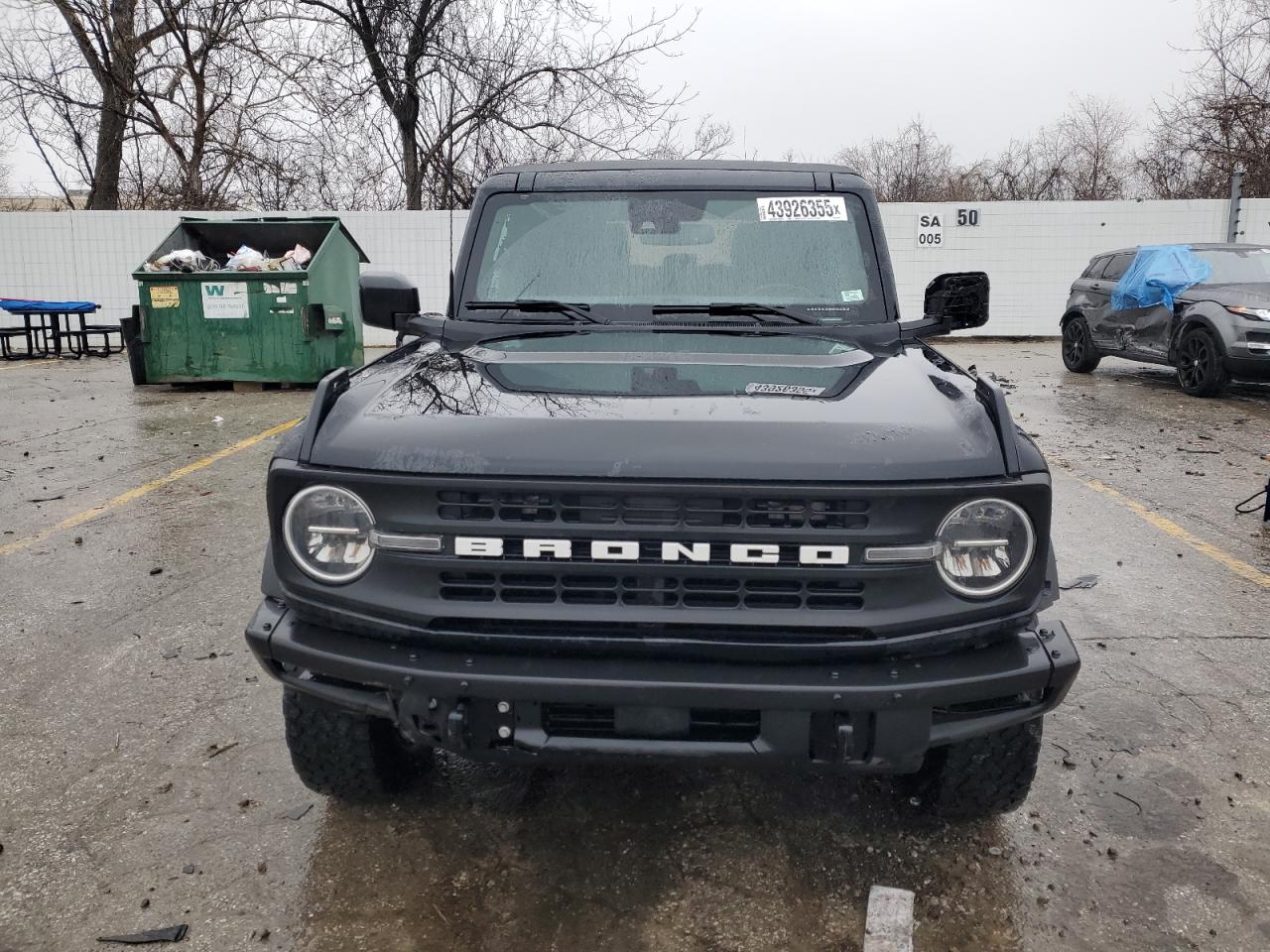 2022 FORD BRONCO BASE VIN:1FMDE5BH5NLA85258