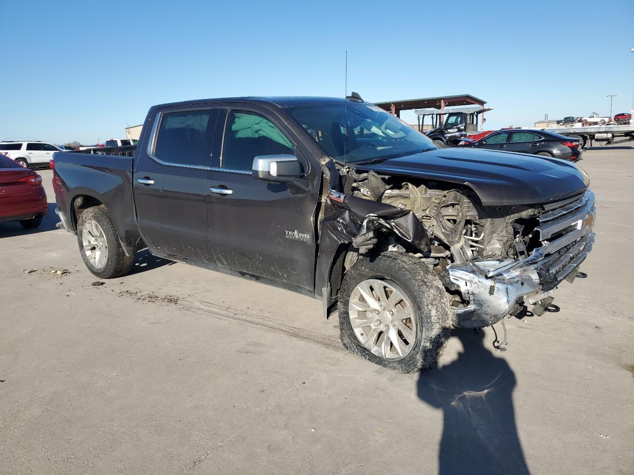 2022 CHEVROLET SILVERADO LTD K1500 LTZ VIN:3GCUYGED9NG107355