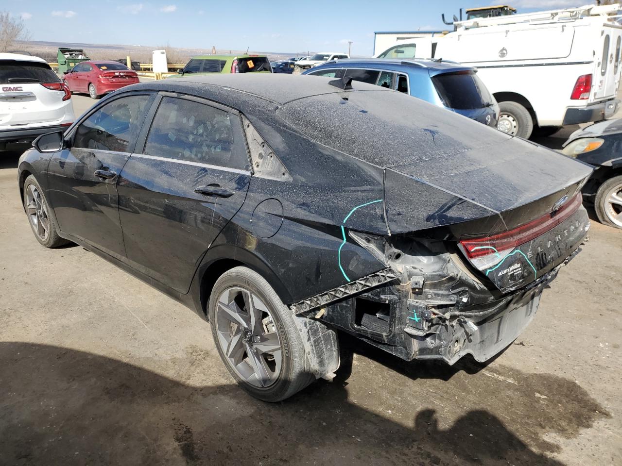 2023 HYUNDAI ELANTRA LIMITED VIN:5NPLP4AG2PH112159