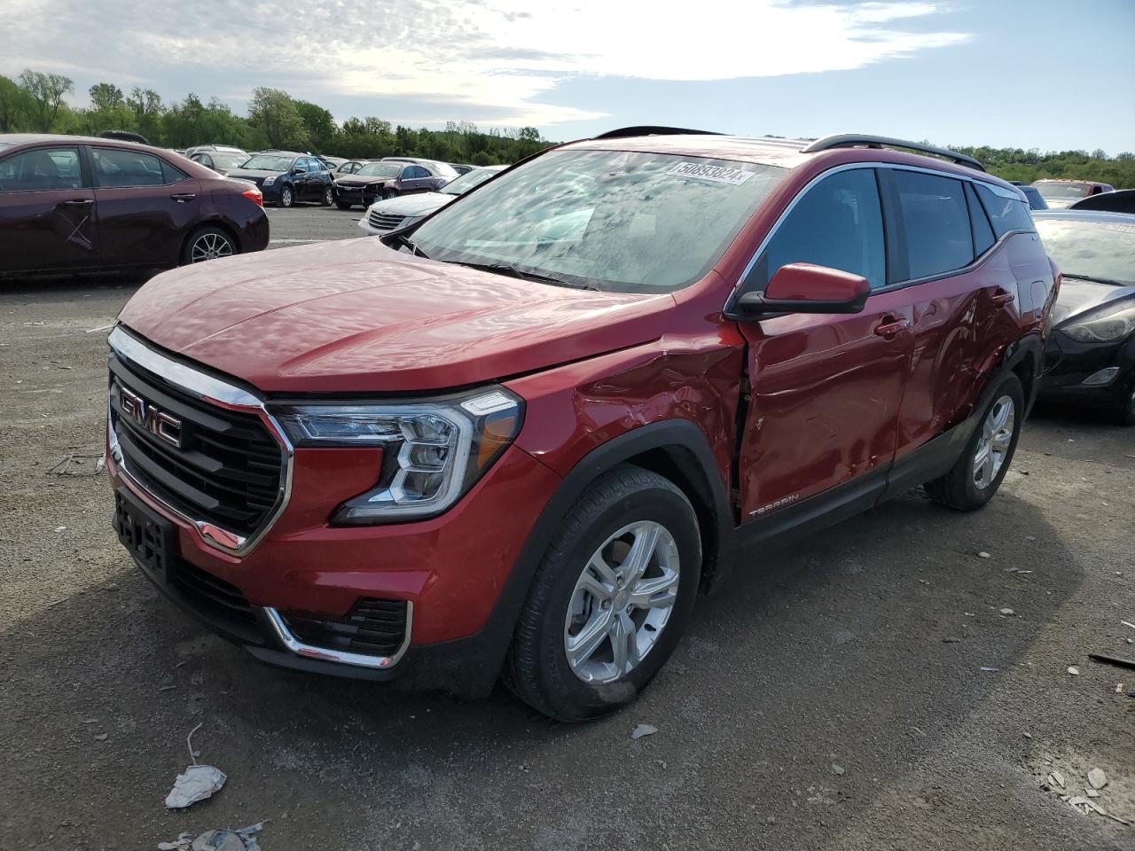 2022 GMC TERRAIN SLE VIN:3GKALMEV7NL127494