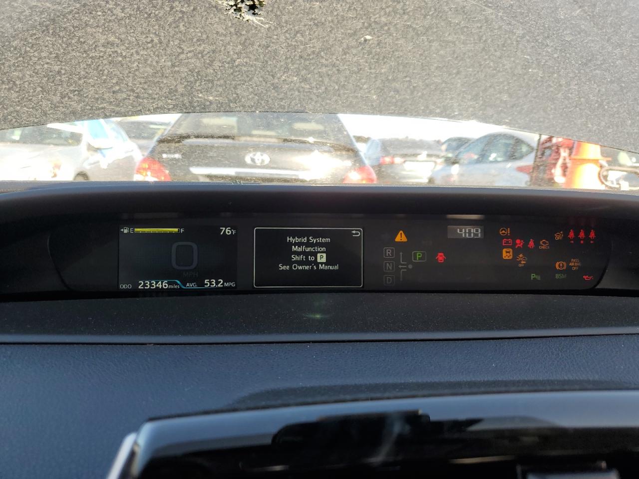 2022 TOYOTA PRIUS NIGHT SHADE VIN:JTDKAMFU7N3165816