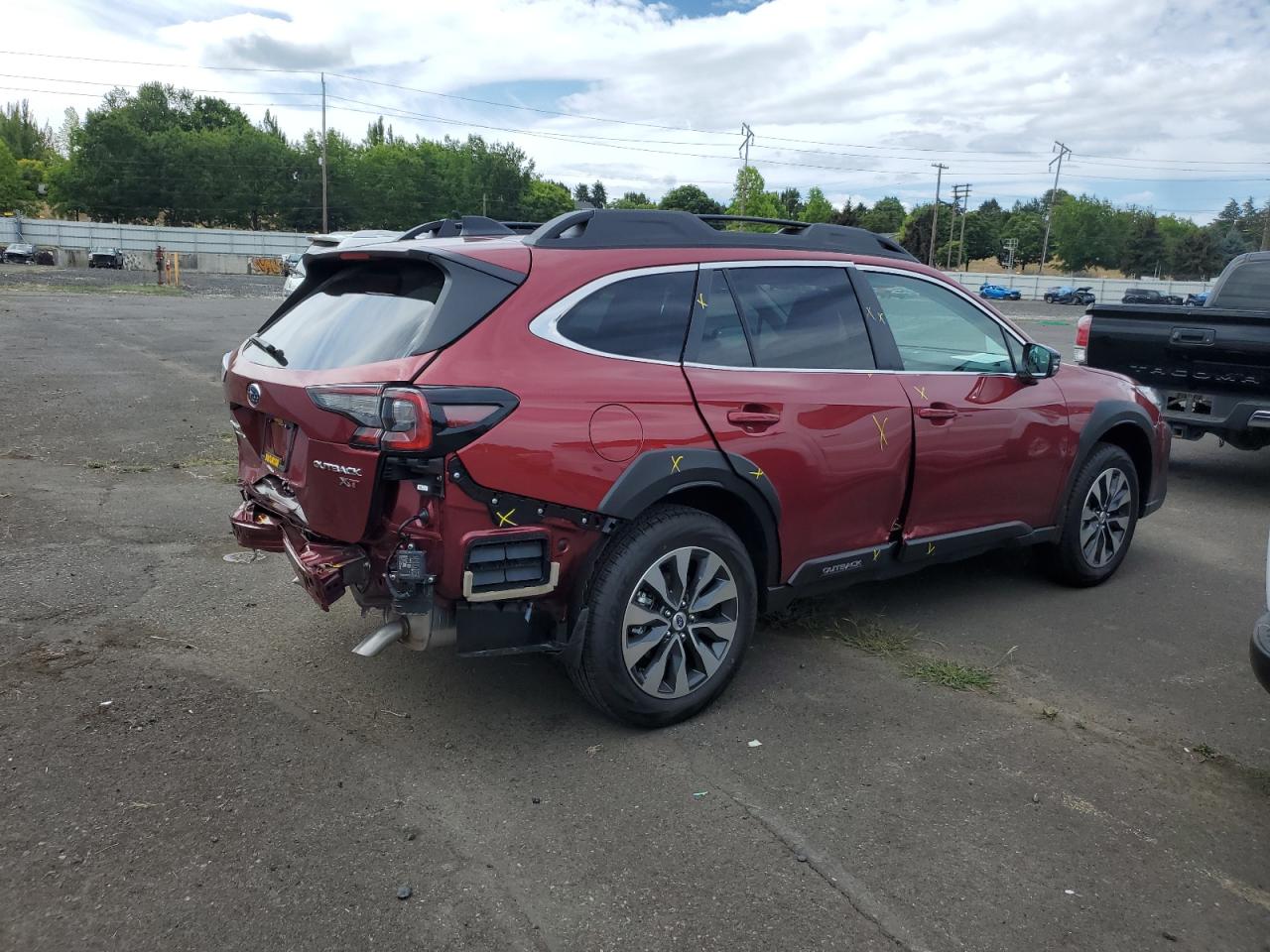 2024 SUBARU OUTBACK LIMITED VIN:4S4BTGND9R3272204