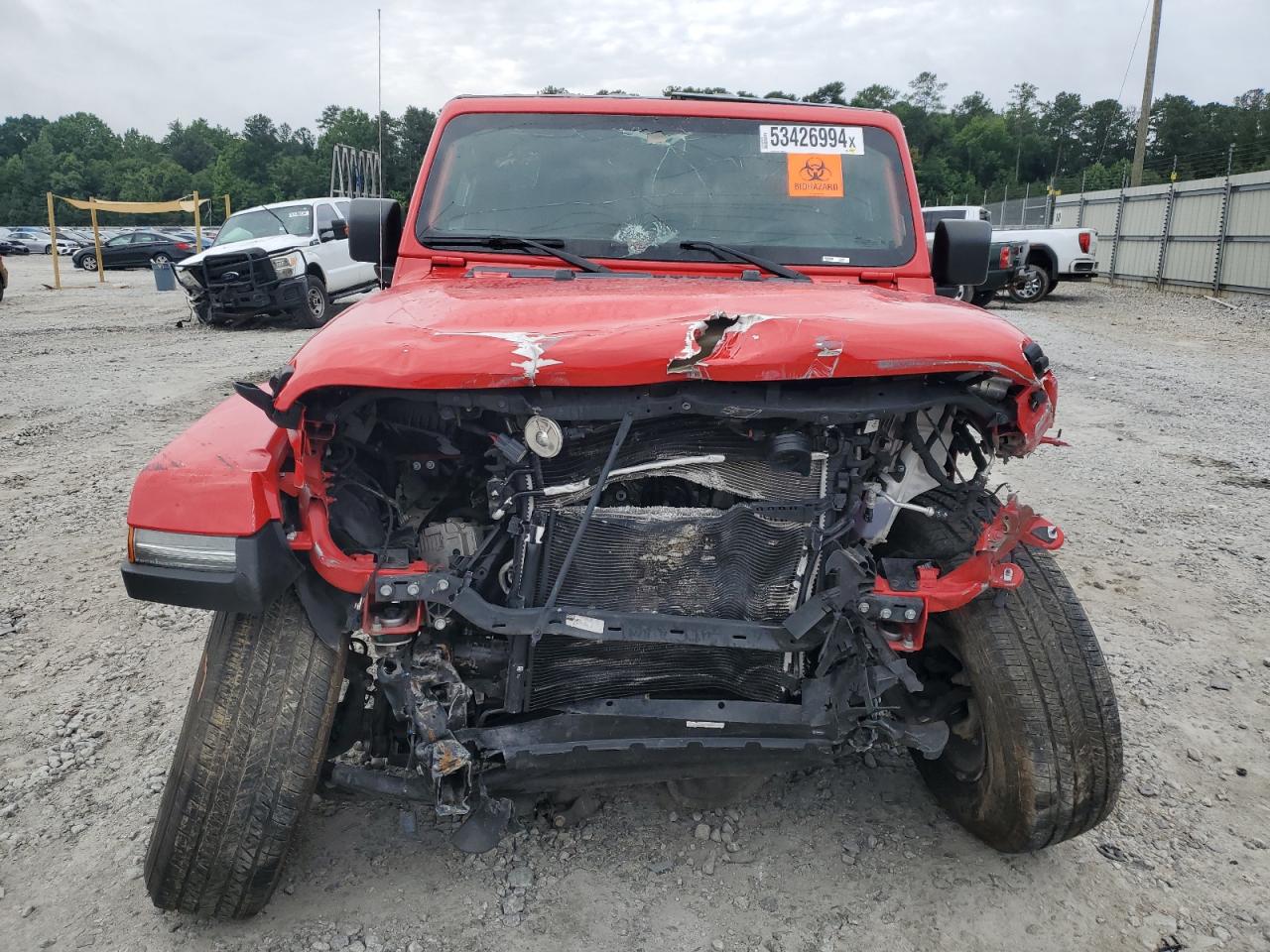 2022 JEEP GLADIATOR SPORT VIN:1C6HJTAG9NL151087