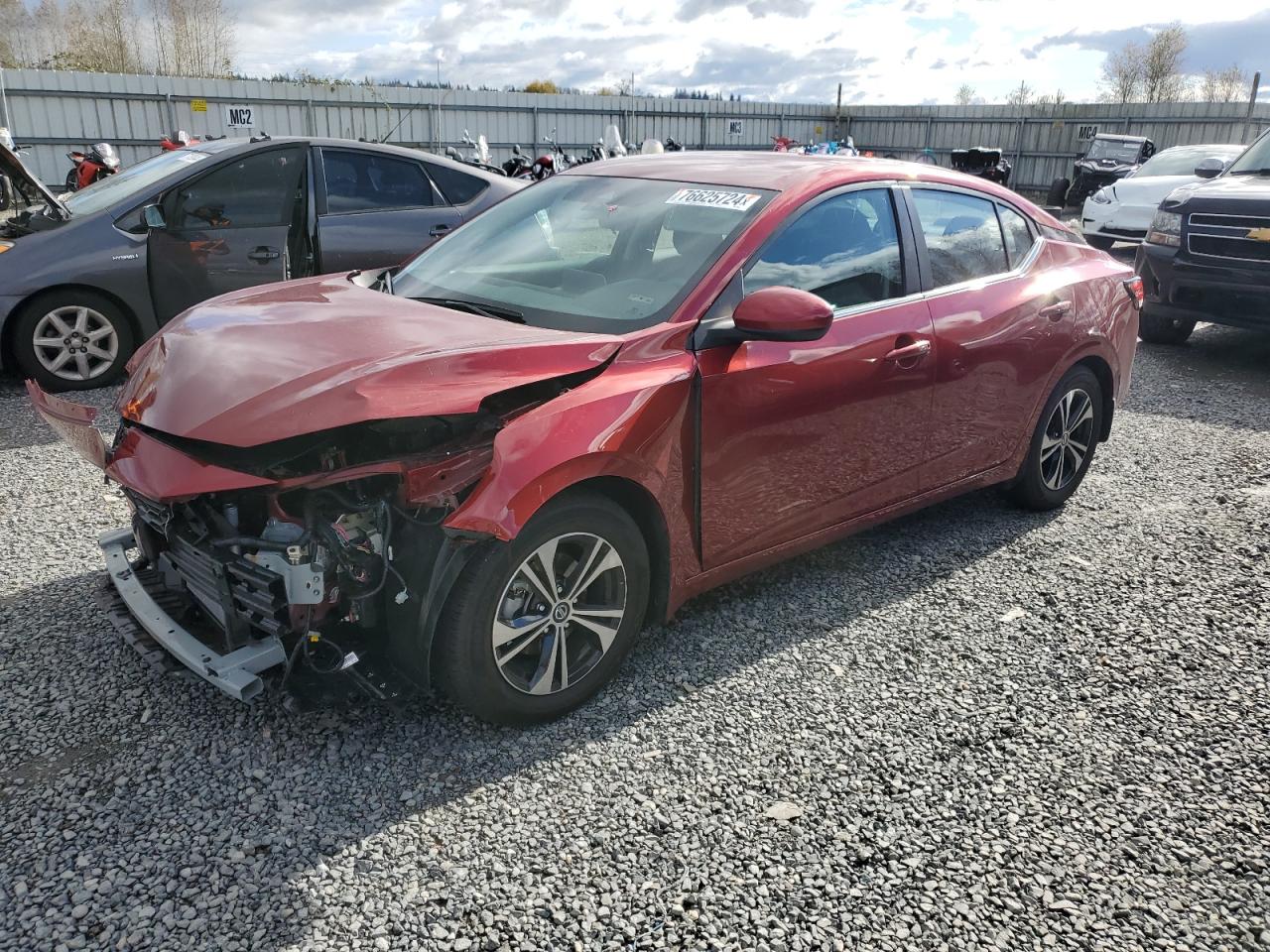 2023 NISSAN SENTRA SV VIN:3N1AB8CV4PY324804