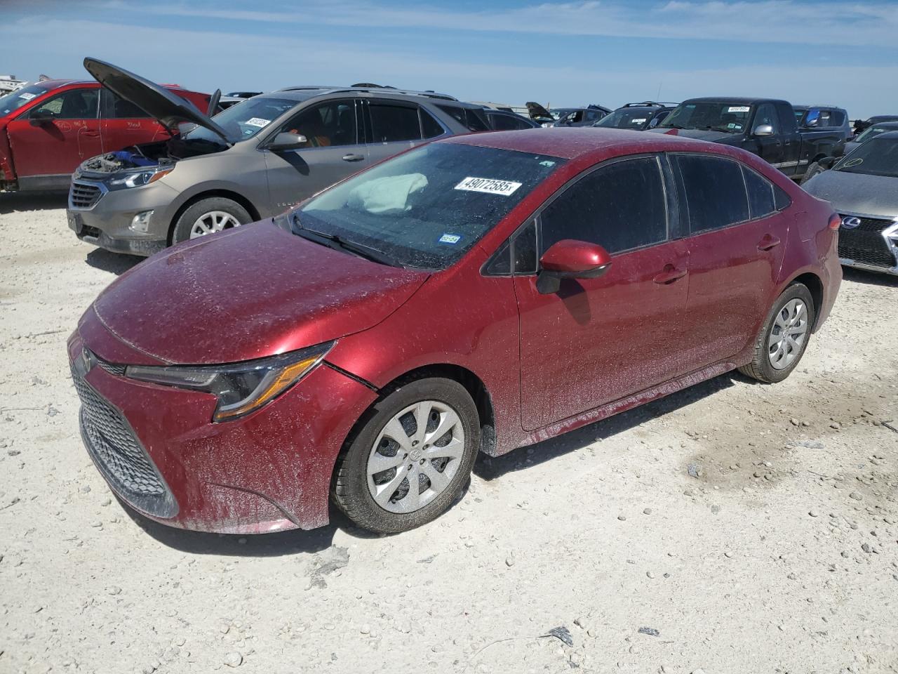 2022 TOYOTA COROLLA LE VIN:5YFEPMAE3NP323801