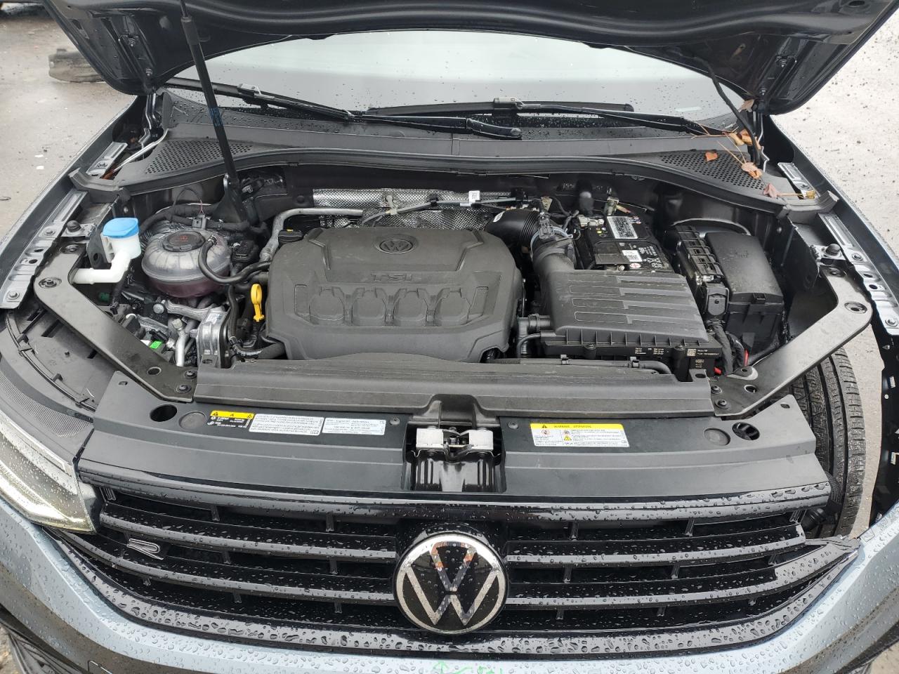 2022 VOLKSWAGEN TIGUAN SE R-LINE BLACK VIN:3VV8B7AX7NM050918