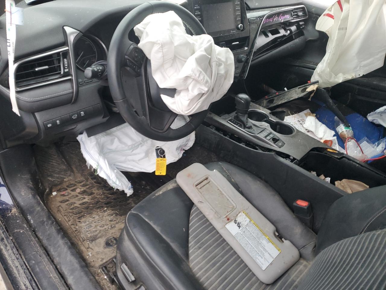 2022 TOYOTA CAMRY NIGHT SHADE VIN:4T1G31AK2NU576938