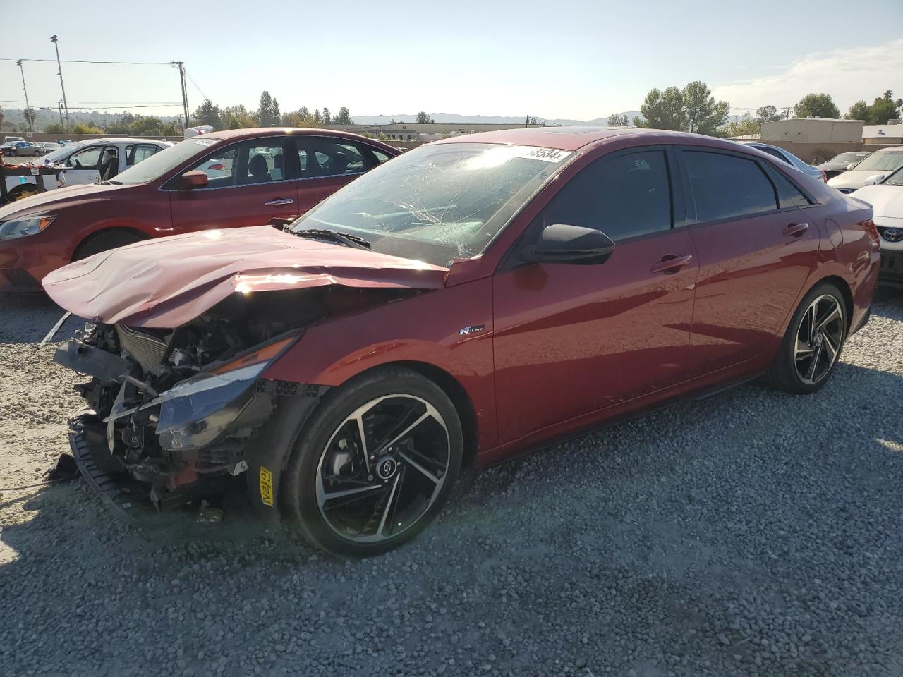 2023 HYUNDAI ELANTRA N LINE VIN:KMHLR4AF9PU584166
