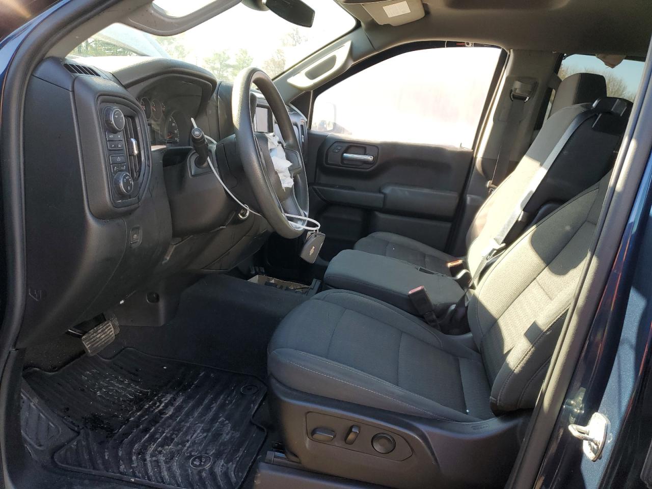 2022 CHEVROLET SILVERADO K1500 CUSTOM VIN:1GCPDBEK9NZ522492