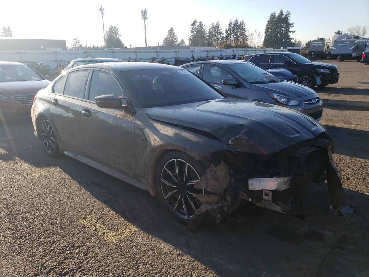 2023 BMW M3 COMPETITION VIN:WBS43AY02PFP93353